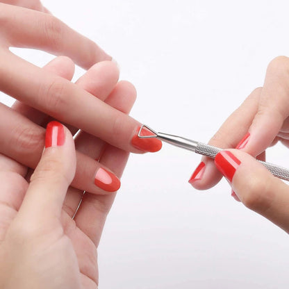 3 Piece Stainless Steel Cuticle Trimmer Set Manicure Pedicure Tool Kit
