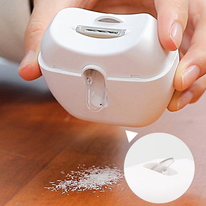 Electric Nail Clipper with LED Light - White