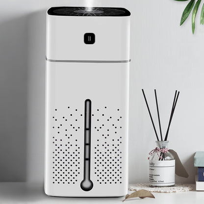 1L Ultrasonic Air Humidifier Cool Mist with 7 Color LED Light for Bedroom Office Desktop Home-White