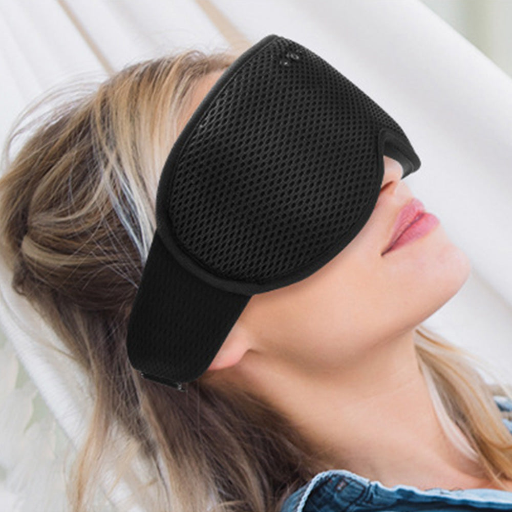 3D Contoured Wireless Sleep Mask with Bluetooth Headphones Sleeping Eye Mask
