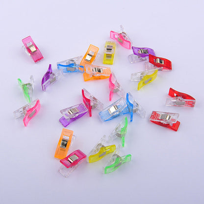 100-Pack Quilting Sewing Clips Random Color Craft Clips for Sewing & DIY