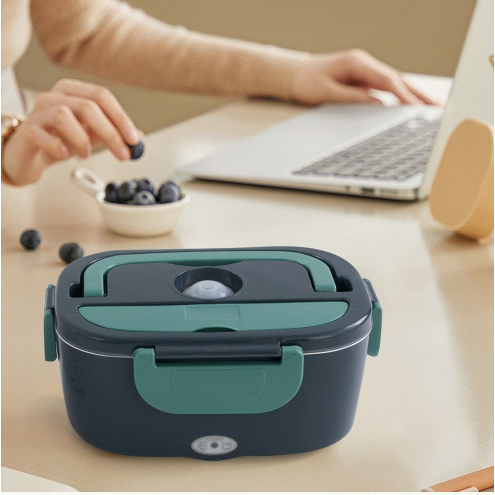 12V Car Portable Food Heating Lunch Box Electric Heater Warmer For Trucks Office