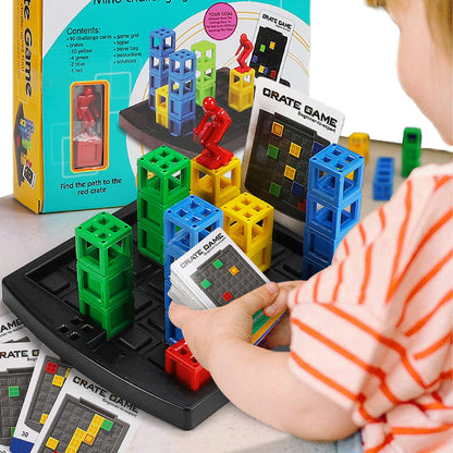 Jumping Box Game Chess and Card Toy Parent-Child Interactive Board Game Early Education Toys