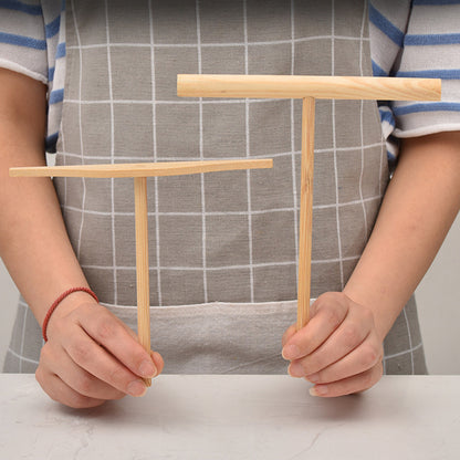 Three Piece Wooden Crepe Spreader Set