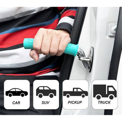 2Pcs Car Door Handle for Elderly Portable Support Car Cane for Easy Sit to Stand