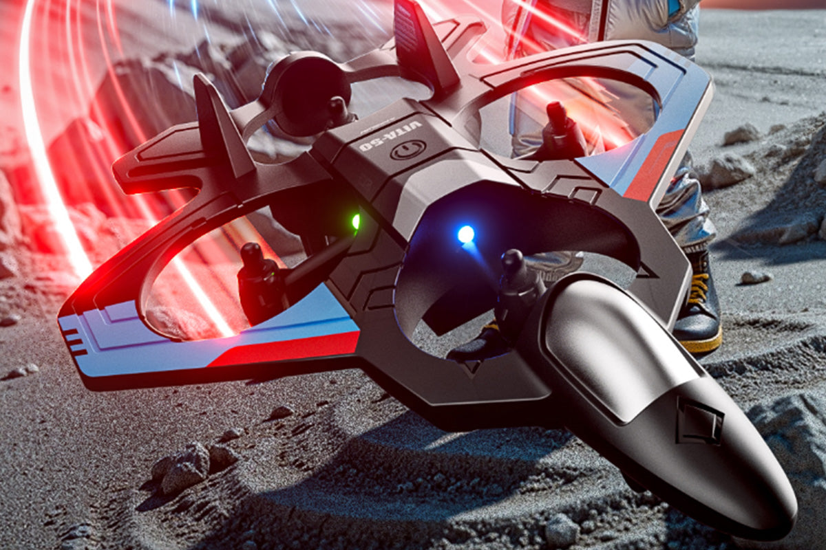 Remote Control Airplane with 3 Batteries for  Little Ones 360-Degree Flips and Stunts