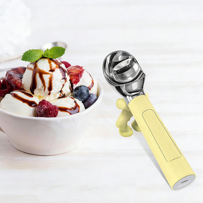 Heated Rechargeable Ice Cream Scoop with Stand Electric Warming Spoon