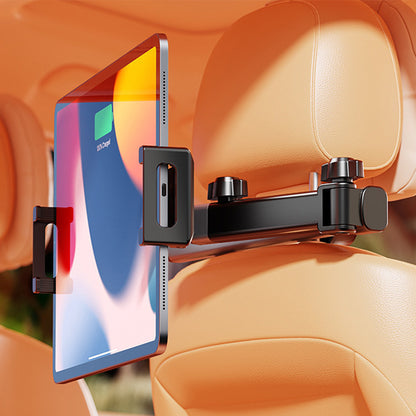 Universal 360 Degrees Extendable Car Headrest Tablet Holder For iPhone iPad
