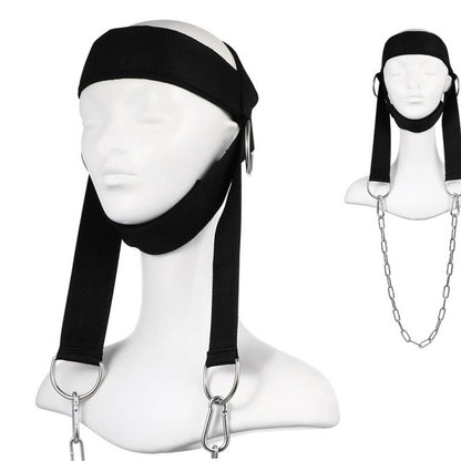 Weight Lifting Head Neck Harness Gym Workout Exercise Training Strap Belt