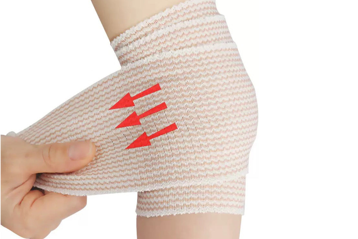 4Pcs Self Adhesive Elastic Bandage Wrap with Hook and Loop Closure for Sports