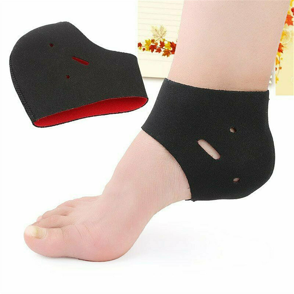 4-Pack Heel Protectors Sleeves for Women ââ‚?Anti-Crack & Breathable