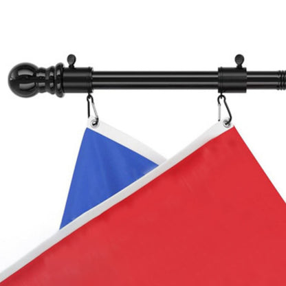 Outside House Flag Pole Kit Metal Porch Flagpole with Bracket