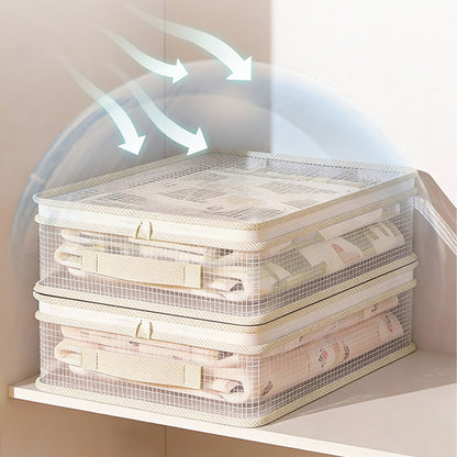 4Piece Clear PVC Storage Bags Dustproof Organizer