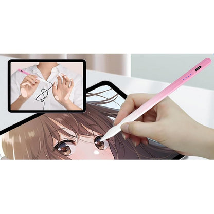 Stylus Pen for iPad A16 11 10 9 8 7 6 iPad mini 7 6 5 with 2 Tips-Pink