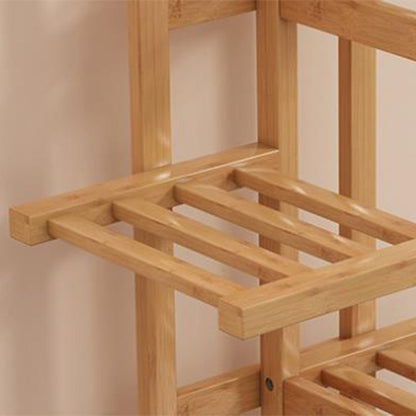 Bamboo Flower Shelf Rack Plant Stand Pots Display Corner Shelving Home Decor