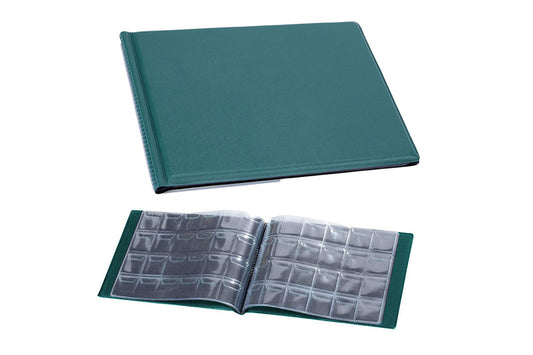 240 Coin Storage Collecting Holder Album Pockets Handy Souvenir Money Penny Book-Green