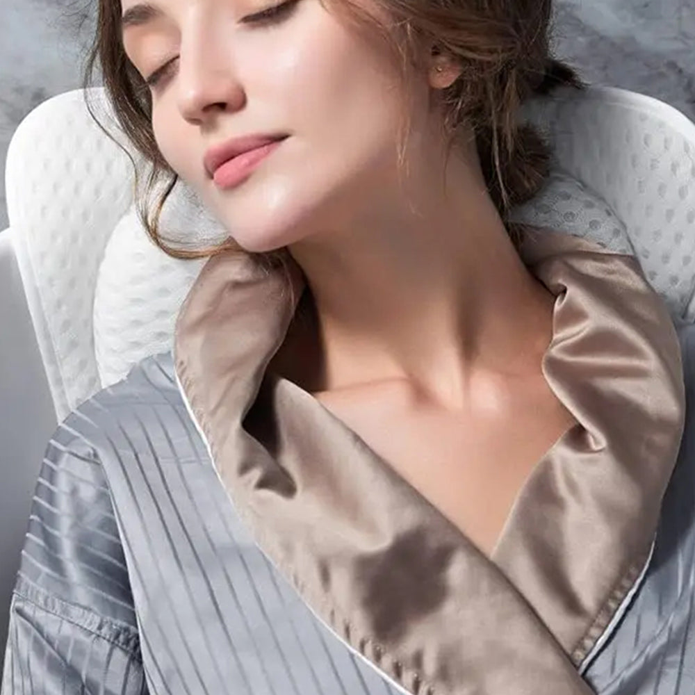 4D Bath Pillows Bathtub Rest Pillow Spa Neck and Back Support Headrest with Suction Cups Style 2