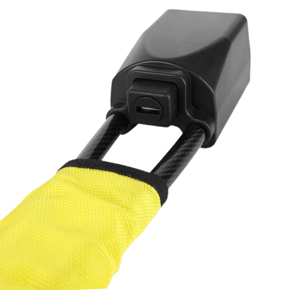 Car Steering Wheel Lock To security band Anti-Theft Adjustable Lock Device-Black