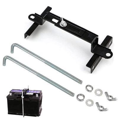 Adjustable Battery Hold Down Bracket for Car Truck and Boat