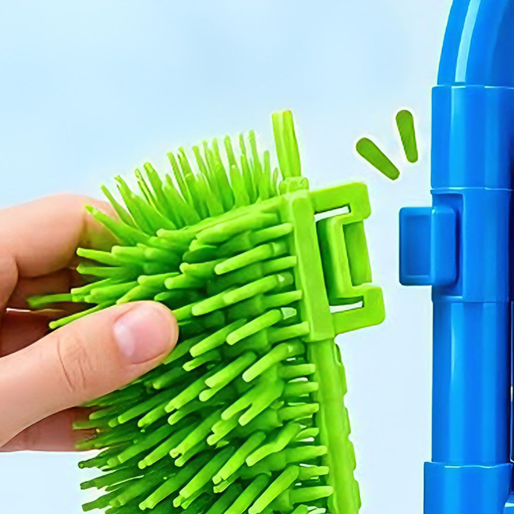 Cat Grooming Arch Self Service Cat Brush Massager Toy for Indoor Cats