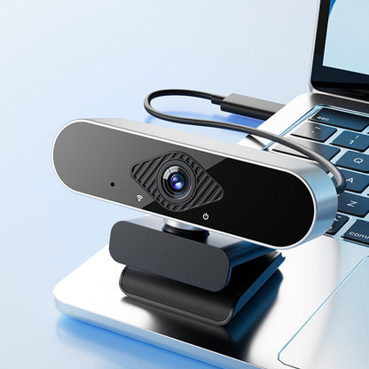 4K USB Webcam with Mic Full HD Computer Camera for Desktop and Laptop