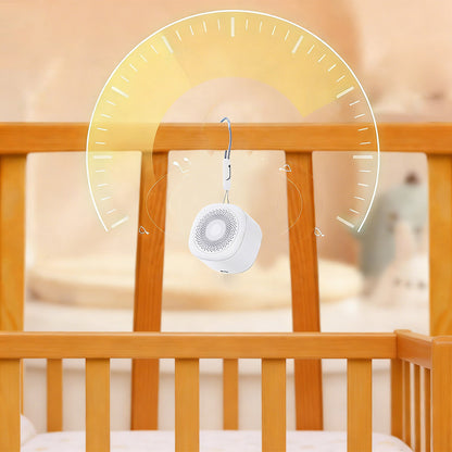 Travel White Noise Sound Machine with 10 Sounds Portable Sound Machine for Sleeping