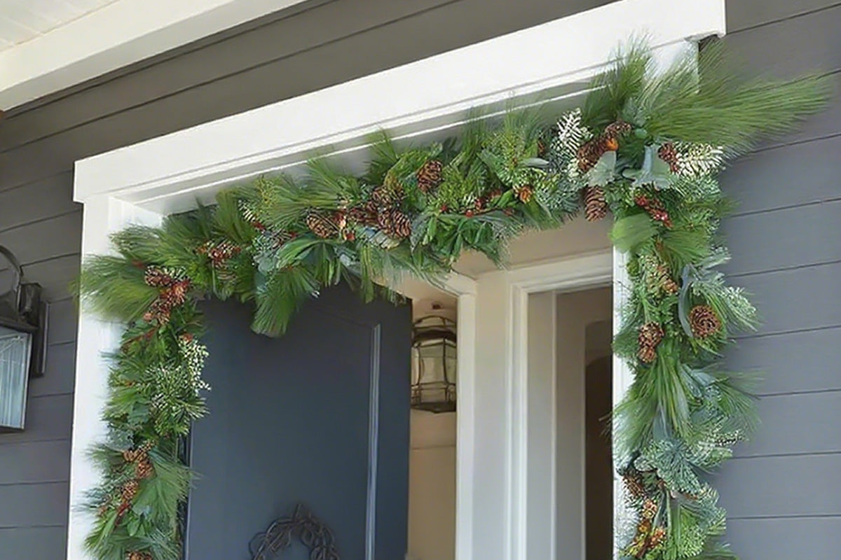 Garland Hanger Adjustable Fits 80-205cm Front Doors Christmas Decoration Holder