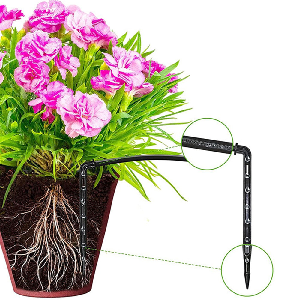 Smart Solar Automatic Drip Irrigation Watering Device Kit with Timed Watering for Pots Plants