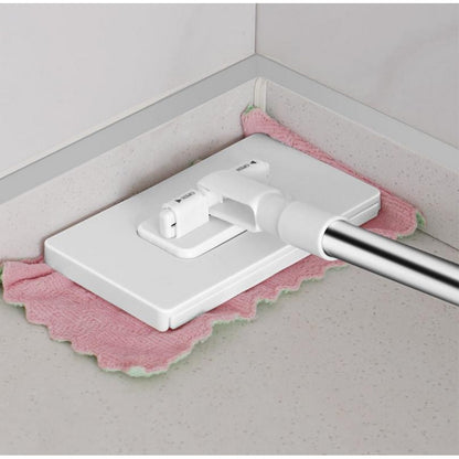 Mini Mop with 4 Reusable Cloths Wet and Dry Click Mops