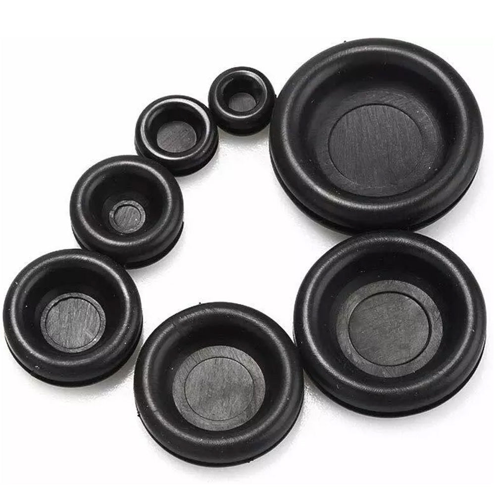 200 Piece Auto Rubber Grommet Fastener Tool Kit in 7 Sizes