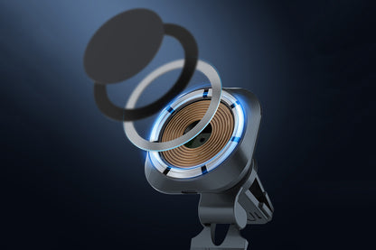Magsecurity Compatible 15W  Wireless Car Charger Mount for iPhone