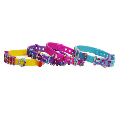 DIY Friendship Bracelet Kit â€?Cool Bracelet Maker with Charms and Stickers
