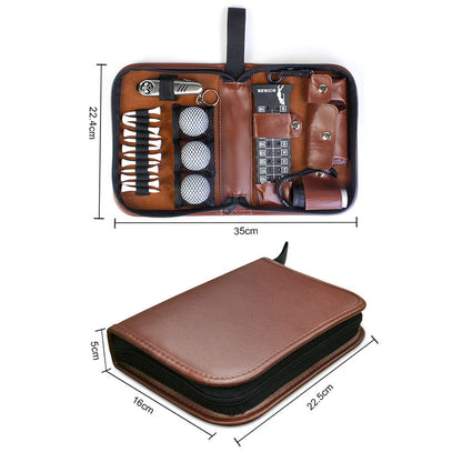 Portable Golf Accessories Set Tool Kit with Carrying Case