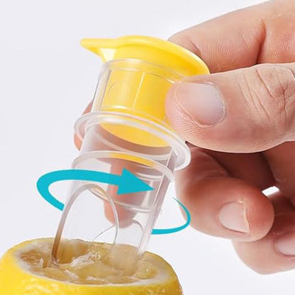 2PCS Portable Lemon Squeezer Screw Top Citrus Juicers for Lemon Lime & Orange
