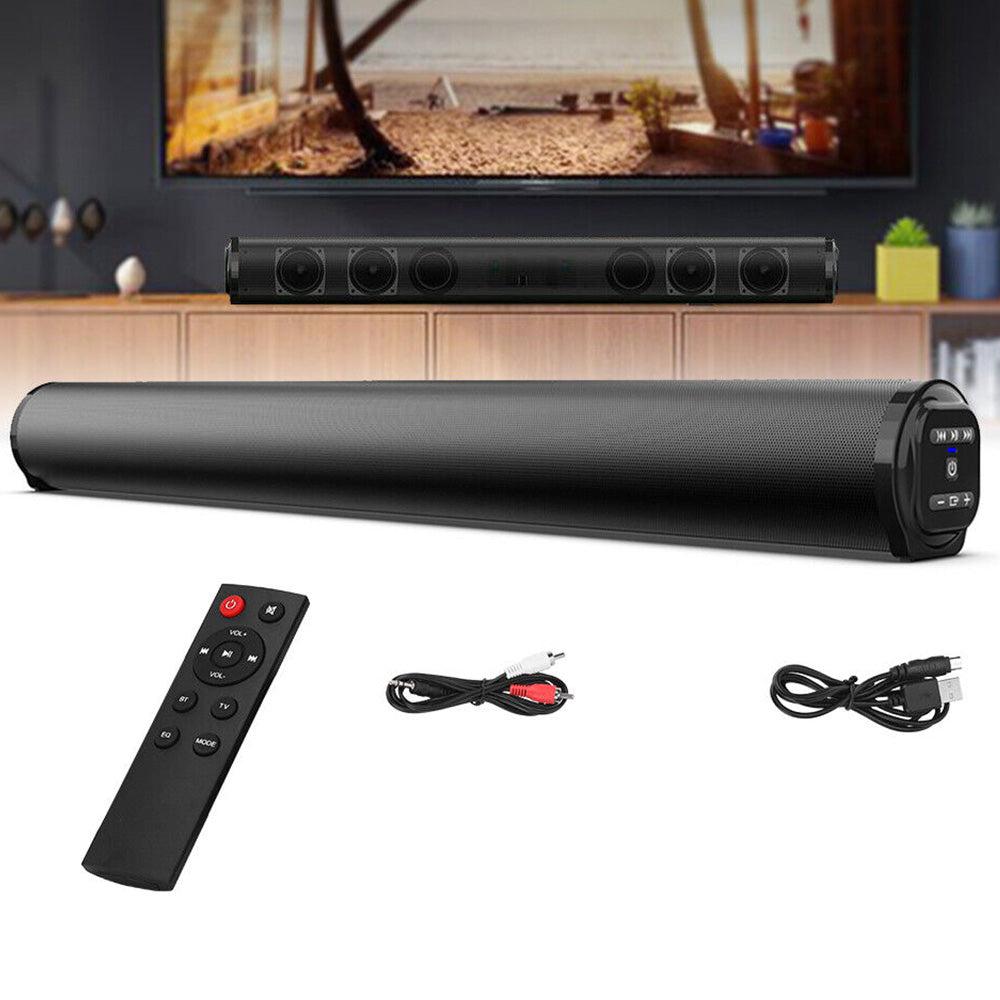 Bluetooth 5.0 TV Soundbar Subwoofers Speaker Wireless Sound Bar for Home Theater