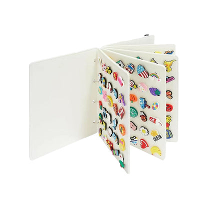 Shoe Charms Organizer Charms Display Holder White