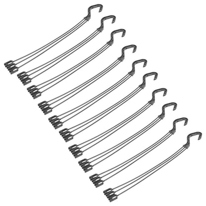 10Pcs Hanging Hooks for Flower Pot Plant Basket Hangers