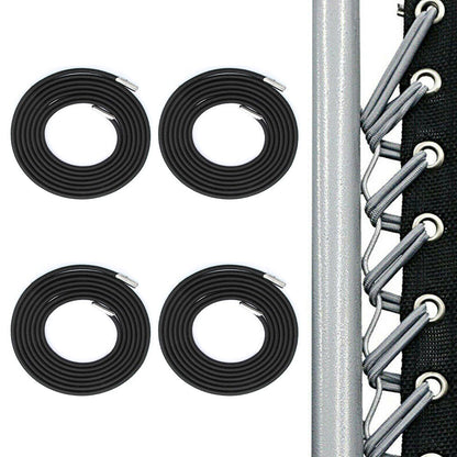 4Pcs Set Heavy Duty Bungee Cords Replacement Elastic Ropes for Lounge Chairs Folding Beds