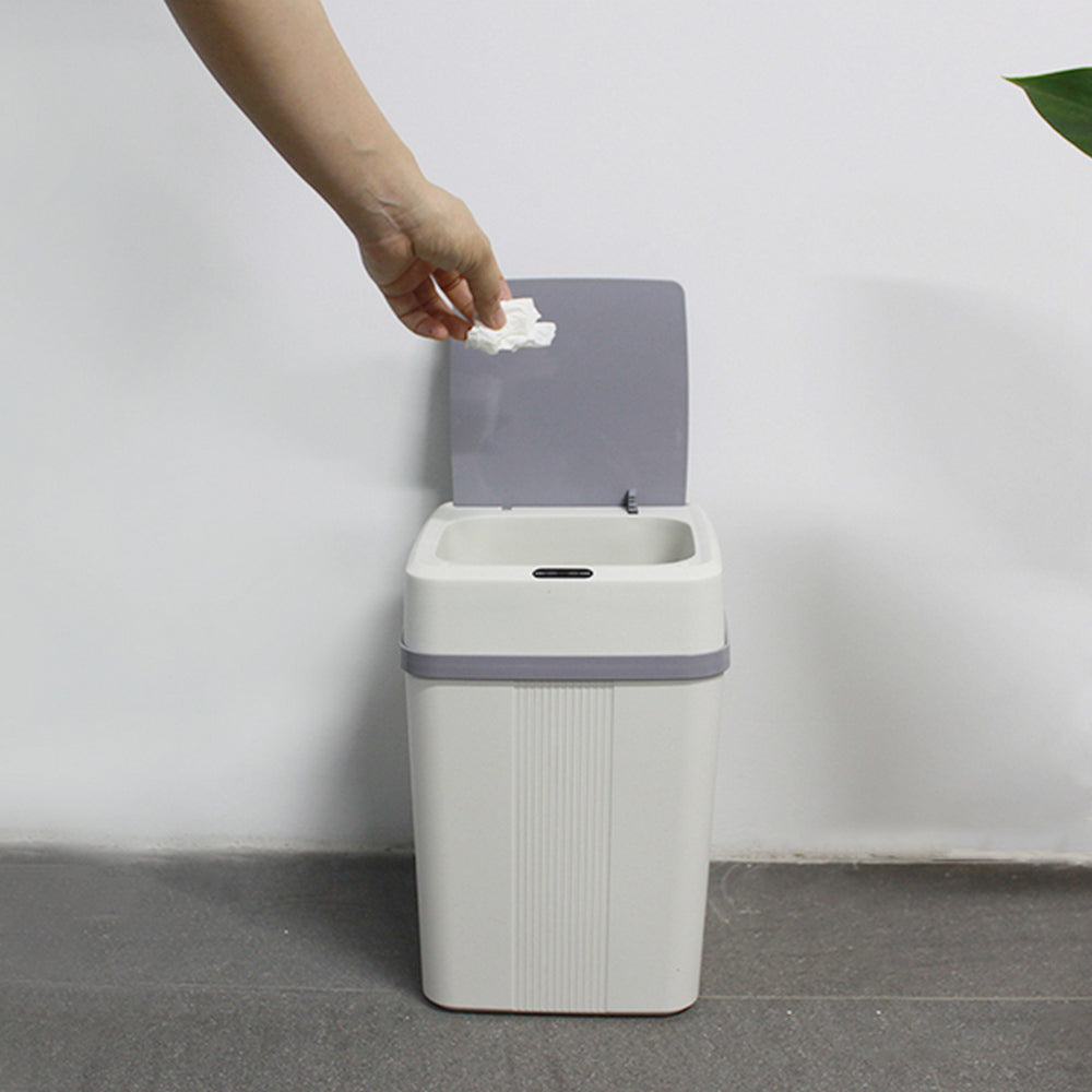 12L Touchless Automatic Motion Sensor Trash Bin Garbage Waste Bin