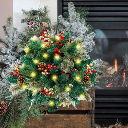 Artificial Christmas Tree with Light Xmas Decorations with Stand