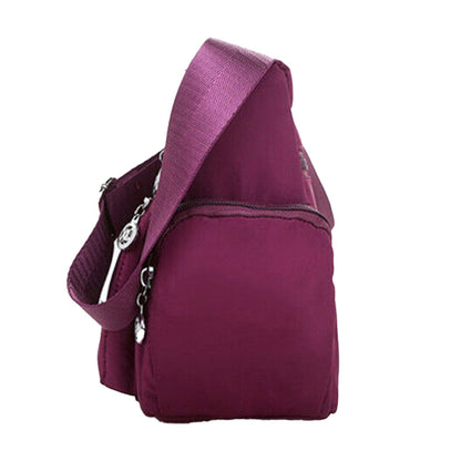 Multifunctional Casual Crossbody Shoulder Bag Handbags for Women Purple