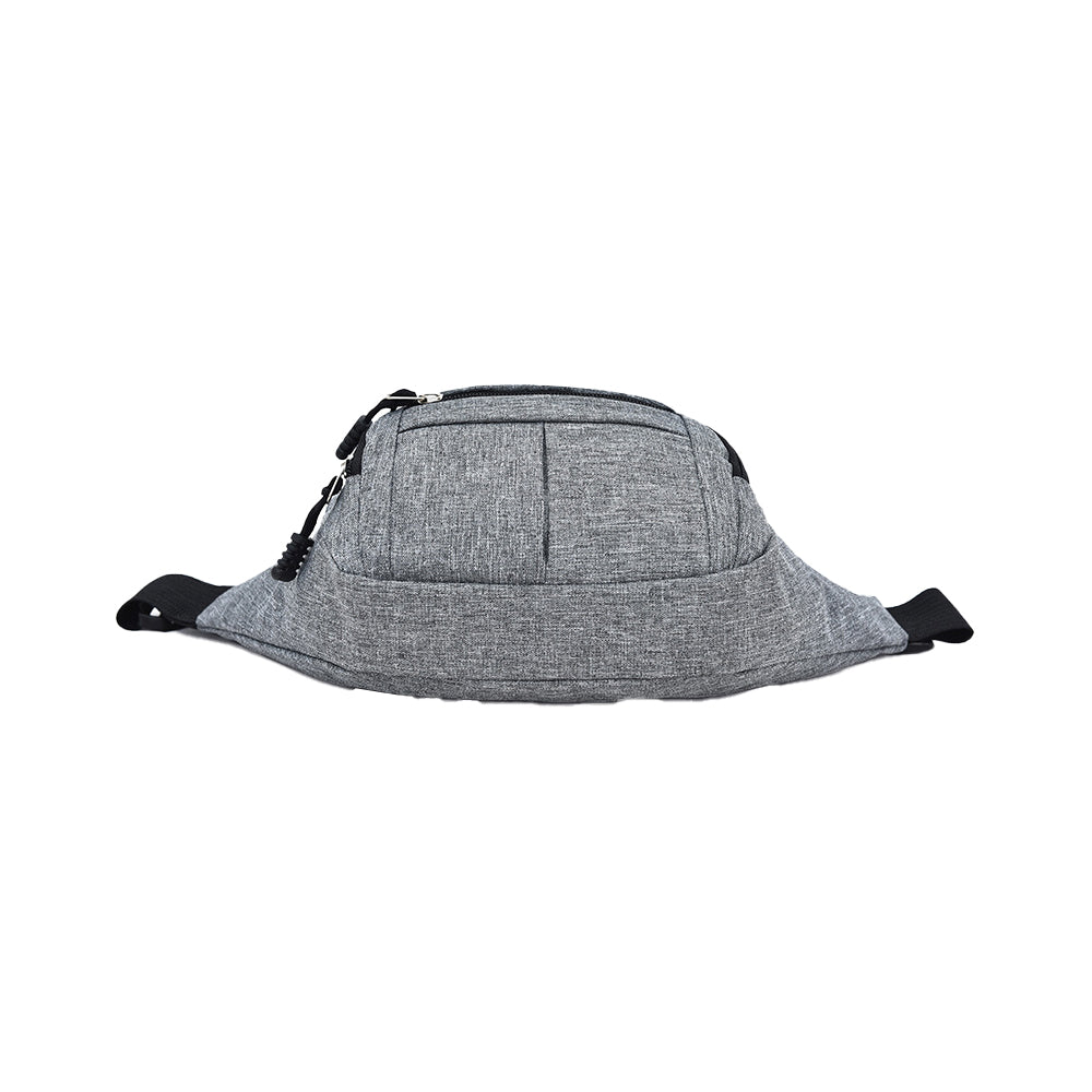 Unisex Sling Bag Chest Pack Fanny Pack Sports Waist Bag Wallet Grey