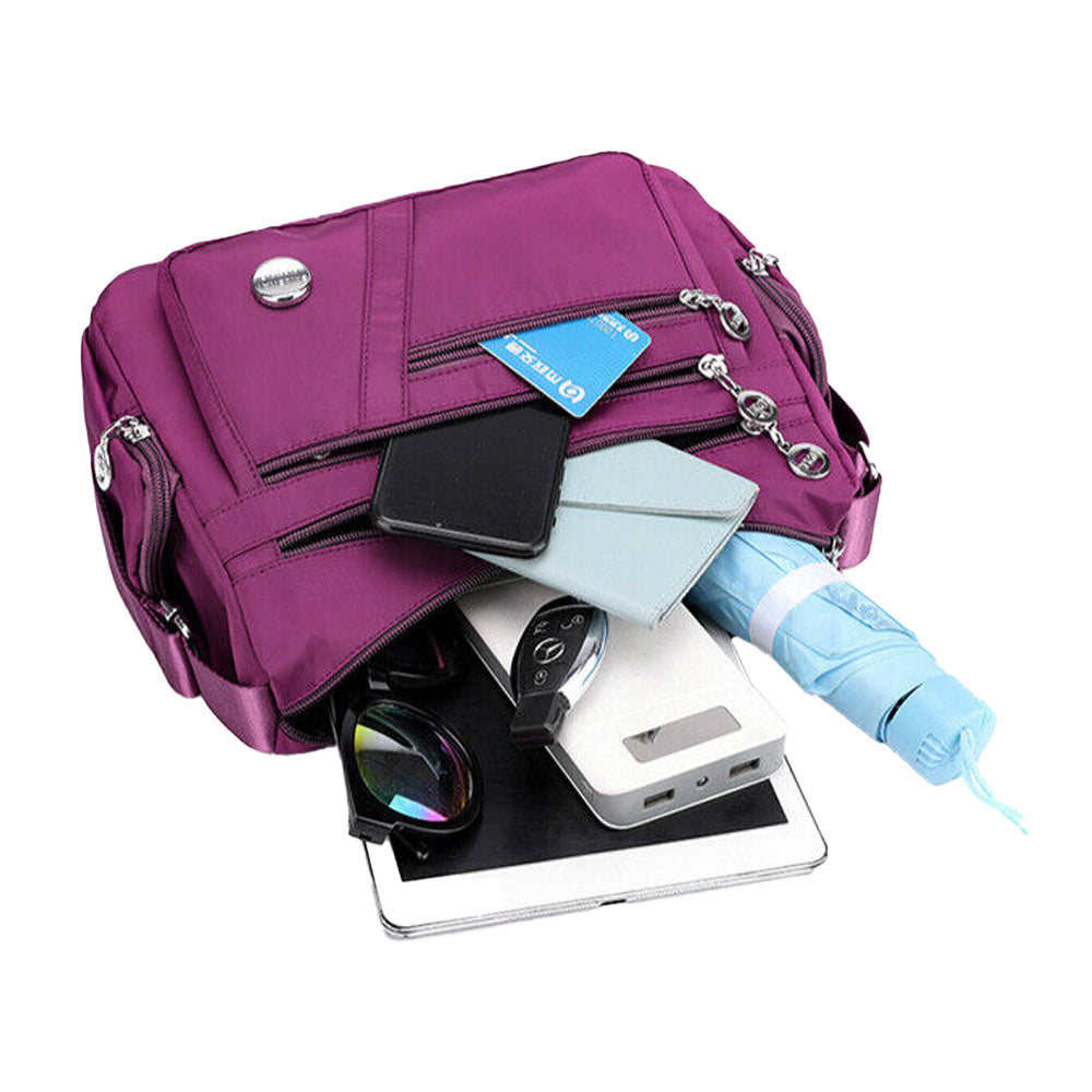Multifunctional Casual Crossbody Shoulder Bag Handbags for Women Purple