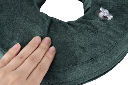 Inflatable Pet Protective Collar - Green camo