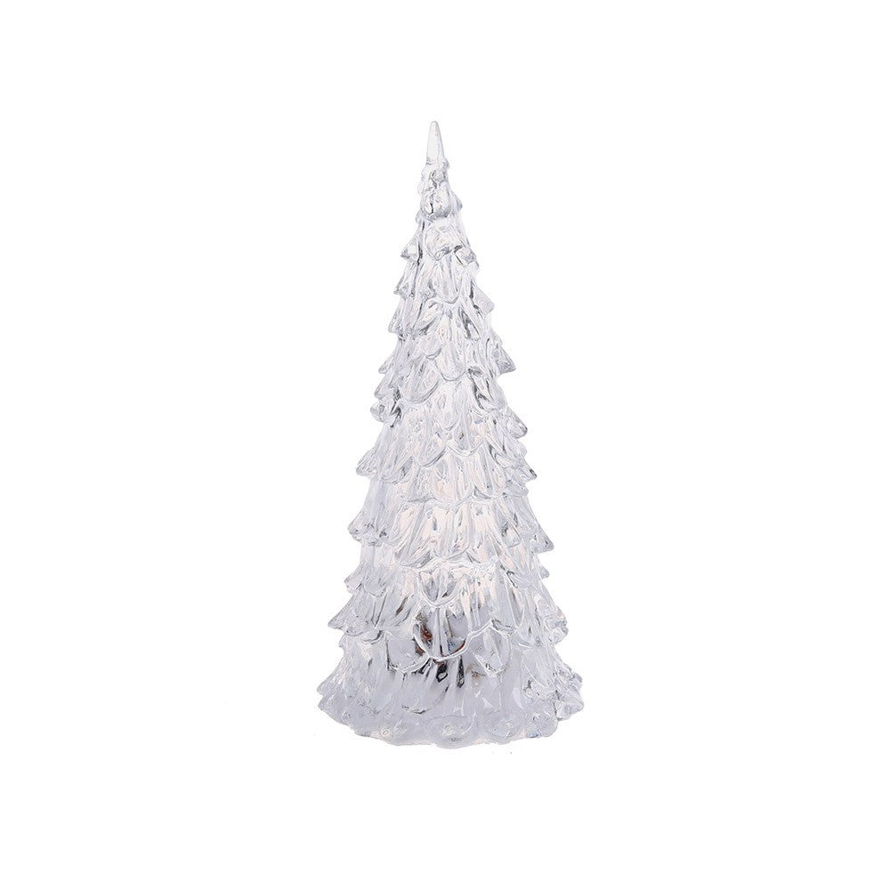 4Pcs Colour Changing Mini LED Christmas Tree Style Lights