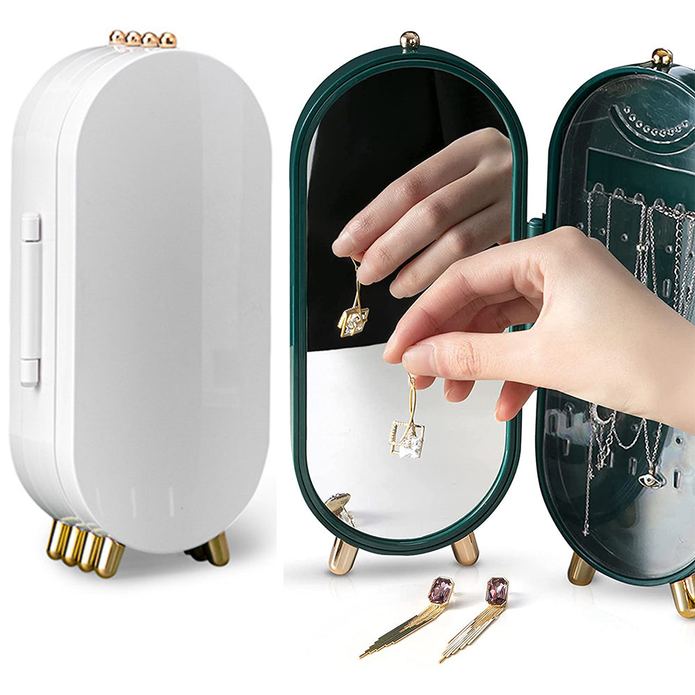 2X Jewellery Box Stand Necklace Storage Organizer Display Earring Holder Stand