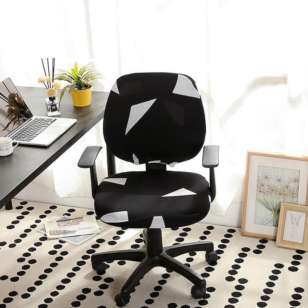 Chair Cover Stretchable Gaming Chair Cover Office Slipcover Rotating Chair Stretch Seat Covers Protector-Style 5