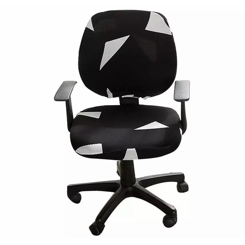 Chair Cover Stretchable Gaming Chair Cover Office Slipcover Rotating Chair Stretch Seat Covers Protector-Style 5