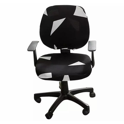 Chair Cover Stretchable Gaming Chair Cover Office Slipcover Rotating Chair Stretch Seat Covers Protector-Style 5