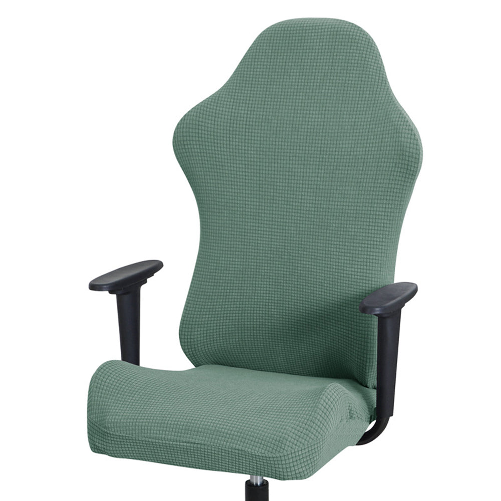 Chair Cover Elastic Gaming Chair Cover Anti-dust Stretch Seat Chair Cover-Green